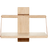 Andersen Furniture Wood Oak Wall Shelf 30cm