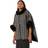 Roman Jacquard Knit Poncho - Black