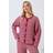 Yours Long Sleeve Boucle Cardigan Plus Size - Red