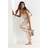 H&M Blommig Jumpsuit Med Tryck - Ljusbeige