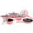 Royalty Line Gold Collection Pink Cookware Set with lid 10 Parts