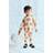 H&M Baby 2-Delat Bomullsset Med Tryck - Ljusbeige/Pumpor