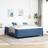 vidaXL Box Spring Blue 180 x 200 cm Corduroy Continental Bed