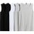 H&M Cotton Vest Tops 5-pack - Light Grey/Black (0752652021)