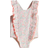 H&M Baby Baddräkt Med Volanger - Rosa/Blommig