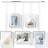 Umbra Exhibit Picture Gallery Set Chrome Photo Frame 79x70cm
