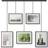 Umbra Exhibit Picture Gallery Set Black Photo Frame 79x70cm