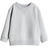 H&M Crew Neck Sweatshirt - Light Grey Marl (1231060002)