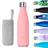 Nuactiv Vacuum Insulated Pink Water Bottle 0.5L