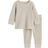 H&M Waffled Cotton Set - Beige (1005036010)