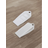 Shein 2pcs/Set Door Stoppers For Bottom Of Door On Floor, Door Gaps, Rubber Door Stop Wedge, Sturdy Stackable Door Stops For Carpet Heavy Duty Door For School,Office,Household,Travel,Bag,Organizer,Storage 2pcs