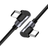 UGREEN US323 USB-C to USB-C angle cable, PD, 3A 60W, 2m 2m