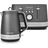 Morphy Richards Illumination Kettle & 4 Slice Toaster Titanium Set Grey
