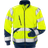 Fristads 7426 SHV High Vis Sweatshirt Jacket - Yellow/Navy