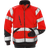 Fristads 7426 SHV High Vis Sweatshirt Jacket - Red/Black