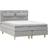 Hilton Deluxe Light Grey Continental Bed 160x200cm