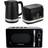 Hamilton Beach Ella Microwave, Electric Kettle & 2-Slice Toaster Set Black
