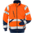 Fristads 7426 SHV High Vis Sweatshirt Jacket - Orange/Navy