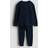 H&M Baby 2-Piece Rib-Knit Cotton Set - Navy Blue