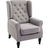 Homcom Accent Grey Armchair 102cm
