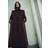 Mango Wool Coat With Belt Maroon -