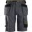 Snickers Workwear 6151 Allroundwork Stretch Shorts Med Loose Fit Og Hylsterlommer - Koksgrå/Sort