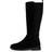 Tommy Hilfiger Flag Suede Long Boot Dam Sneakers - Black