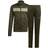 adidas Kid's Tiro 25 Essentials Track Suit - Night Cargo/Tent Green/Impact Orange (JX2219)