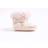 River Island Baby Girls Pink Bow Faux Suedette Booties