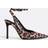 Stradivarius Leopard Print High Heel Shoes - Combined