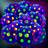 Shein Neon Glow-In-The-Dark Polka Dot Balloons 20-Pack