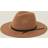 Accessorize Wool Fedora Hat Camel - Beige
