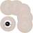Shein Round Table Placemats Set Of 2 4 6 8 Place Mat Beige
