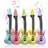 Shein 5pcs Rock Inflatable Guitar Balloons