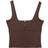 Pull&Bear Korsettopp Med Smala Axelband - Brown