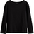 H&M Flicka Svart Långärmad trikåtröja 134/140 8-10Y