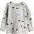 H&M Printed Jersey Top - Light Grey Marl/Dogs (0922700110)