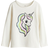 H&M Printed Jersey Top - White/Unicorn (0922700112)