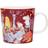 Moomin Arabia Festliga Stunder Muminmugg 30 cl Röd Mugg 30cl