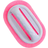 Shein 1pc Pink Upgrade Thickened Sponge Cleaning Brush With Handle