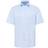 Eterna Modern Fit Kortärmad Skjorta - Light Blue