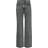 Vero Moda Tessa Wide Studs Jeans - Light Grey Denim