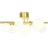 Aneta Moklekyl Matt Brass/White Loftplafond 58cm