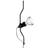 Flos Parenthesis Spare Parts Black Ceiling Lamp