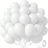 Shein 10/20/30/40/50pcs White Balloon18/12/10/5 Inch White