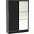 Birlea Lynx Black Wardrobe 132x196cm