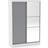 Birlea Lynx White/Grey Wardrobe 132x196cm