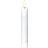 Star Trading Dinner Flamme White LED Candle 15cm 2pcs