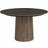 Skovby SM33 Spisebord Ø123 cm Lakeret Valnød Sort Spisebord 149cm