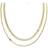 Tommy Hilfiger Gold-Plated Stainless Steel Layered Chain Necklace - Gold